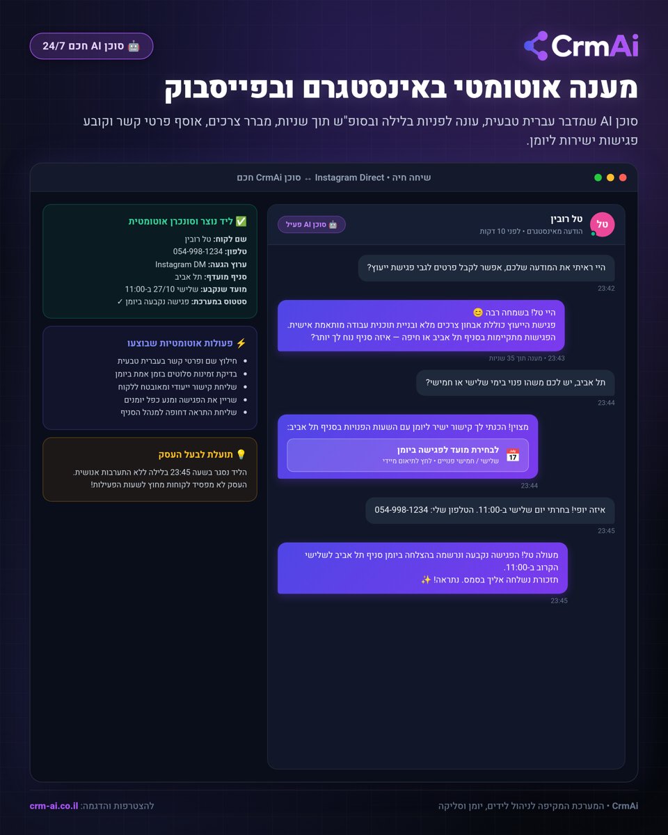 סוכן שמדבר כמו הנציג הכי טוב שלכם